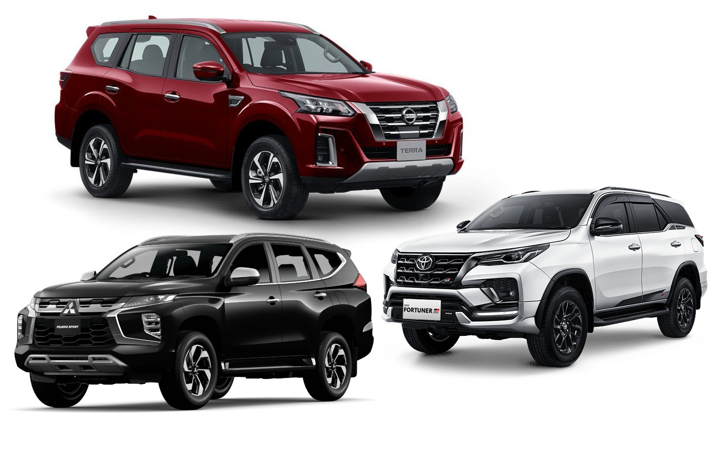 komparasi-harga-nissan-terra-vs-new-pajero-sport-dan-toyota-fortuner