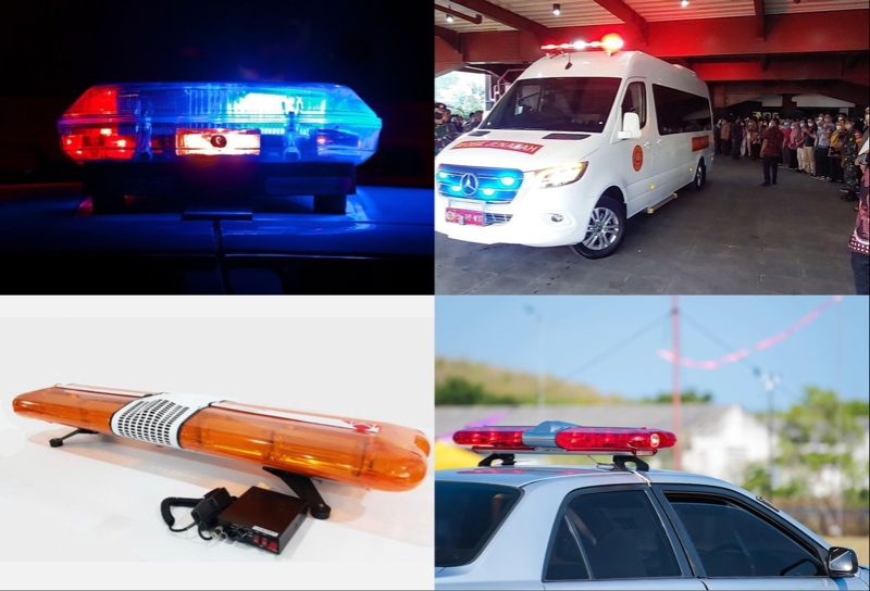 makna-warna-lampu-rotator-dan-sirine-di-mobil-dinas,-biar-paham!