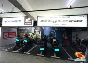 Wow ada parkir khusus Honda Stylo di mall
