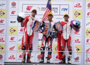 Pebalap Astra Honda Raih Podium ARRC Sepang 2024 bersama CBR series gans…