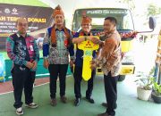 KTB Donasikan Mitsubishi Fuso Canter Euro 4 Bagi SMK Bhakti Bangsa Banjarbaru