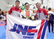 Raih Medali Emas di PON Sumut-Aceh, Haggis Mugara Apresiasi Dukungan JNE