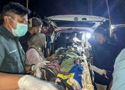 Medan sulit, Korban Tambang Longsor Dievakuasi secara Estafet