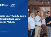 Pajero Sport Family Resmi Menjalin Kerja Sama dengan McEasy
