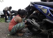 Ban Motor Tidak Boleh Ditambal Terlalu Sering, Segini Batasnya