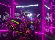 Modifikasi Honda Stylo 160 Ultraviola Mejeng di Synchronize Fest 2024