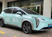 3 Unit AION Y Plus Dukung Event Jakarta Running Festival 2024